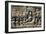 Cambodia, Angkor, Ankor Vat, Bas-Relief at Leper King Terrace-null-Framed Giclee Print