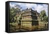 Cambodia, Angkor Thom, Siem Reap Province. the Ruins of the Phimeanakas Hindu Temple-Nigel Pavitt-Framed Stretched Canvas