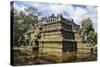 Cambodia, Angkor Thom, Siem Reap Province. the Ruins of the Phimeanakas Hindu Temple-Nigel Pavitt-Stretched Canvas