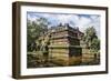 Cambodia, Angkor Thom, Siem Reap Province. the Ruins of the Phimeanakas Hindu Temple-Nigel Pavitt-Framed Photographic Print