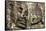 Cambodia, Angkor Wat. Angkor Thom, Bayon. Carved Faces of Lokesvara-Matt Freedman-Framed Stretched Canvas