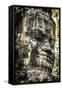 Cambodia, Angkor Wat. Angkor Thom, Bayon. Carved Faces of Lokesvara-Matt Freedman-Framed Stretched Canvas