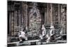 Cambodia, Angkor Wat. Banteay Srei Temple, Three Monkey Statues-Matt Freedman-Mounted Photographic Print