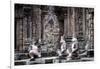 Cambodia, Angkor Wat. Banteay Srei Temple, Three Monkey Statues-Matt Freedman-Framed Photographic Print