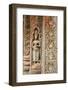 Cambodia, Angkor Wat, Carvings of Aspara dancers at 12th century Khmer temple complex-Merrill Images-Framed Photographic Print