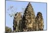 Cambodia, Angkor Wat. Gate to Angkor Thom. Face of Lokesvara-Matt Freedman-Mounted Photographic Print