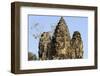 Cambodia, Angkor Wat. Gate to Angkor Thom. Face of Lokesvara-Matt Freedman-Framed Photographic Print