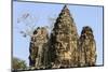 Cambodia, Angkor Wat. Gate to Angkor Thom. Face of Lokesvara-Matt Freedman-Mounted Photographic Print