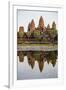 Cambodia, Angkor Wat, Siem Reap Province. the Magnificent Khmer Temple of Angkor Wat-Nigel Pavitt-Framed Photographic Print