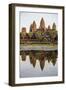 Cambodia, Angkor Wat, Siem Reap Province. the Magnificent Khmer Temple of Angkor Wat-Nigel Pavitt-Framed Photographic Print