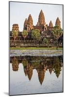 Cambodia, Angkor Wat, Siem Reap Province. the Magnificent Khmer Temple of Angkor Wat-Nigel Pavitt-Mounted Photographic Print