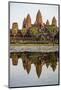 Cambodia, Angkor Wat, Siem Reap Province. the Magnificent Khmer Temple of Angkor Wat-Nigel Pavitt-Mounted Photographic Print