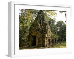 Cambodia, Angkor Wat. Small Temple-Matt Freedman-Framed Premium Photographic Print