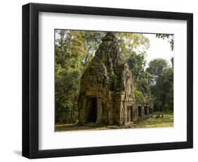 Cambodia, Angkor Wat. Small Temple-Matt Freedman-Framed Photographic Print