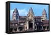 Cambodia - Angkor Wat-Tupungato-Framed Stretched Canvas