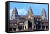 Cambodia - Angkor Wat-Tupungato-Framed Stretched Canvas