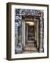 Cambodia, Angkor Watt, Siem Reap, Faces of the Bayon Temple-Terry Eggers-Framed Photographic Print