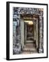 Cambodia, Angkor Watt, Siem Reap, Faces of the Bayon Temple-Terry Eggers-Framed Photographic Print