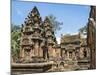 Cambodia, Banteay Srei, Siem Reap Province. Banteay Srei Hindu Temple.-Nigel Pavitt-Mounted Photographic Print