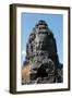 Cambodia, Southern Gate of Angkor Thom Complex-null-Framed Photographic Print