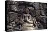 Cambodia, Temple of Preah Palilay, Relief Depicting Buddha-null-Stretched Canvas