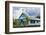 Cambodia, Tonle Sap, Siem Reap Province. a Floating Catholic Church on Lake Tonle Sap.-Nigel Pavitt-Framed Photographic Print