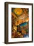 Cambodia. Wat Phnom is the cities highest point in Phnom Penh. Statues inside the temple.-Micah Wright-Framed Photographic Print