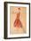 Cambodian Dancer-Auguste Rodin-Framed Art Print