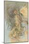 Cambodian Dancer-Auguste Rodin-Mounted Giclee Print