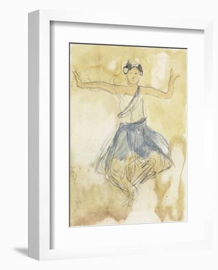 Cambodian Dancers-Auguste Rodin-Framed Art Print