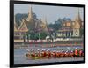 Cambodian Racers Row Their Wooden Boat-Heng Sinith-Framed Photographic Print