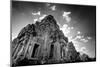 Cambodian Temple Ruins - Black & White-Ben Heys-Mounted Photographic Print