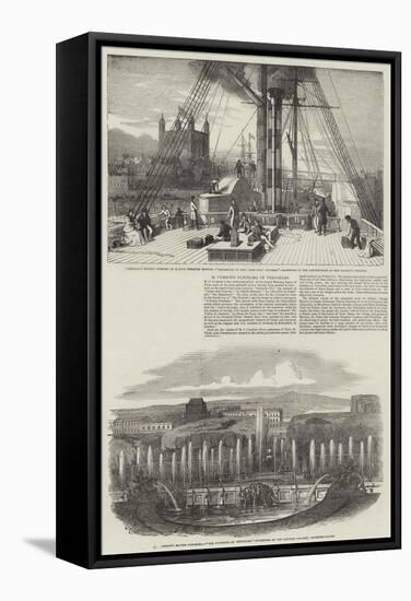 Cambon's Panorama of Versailles-Samuel Read-Framed Stretched Canvas