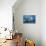 Cambria, California - Sea Otter with Starfish-Lantern Press-Stretched Canvas displayed on a wall