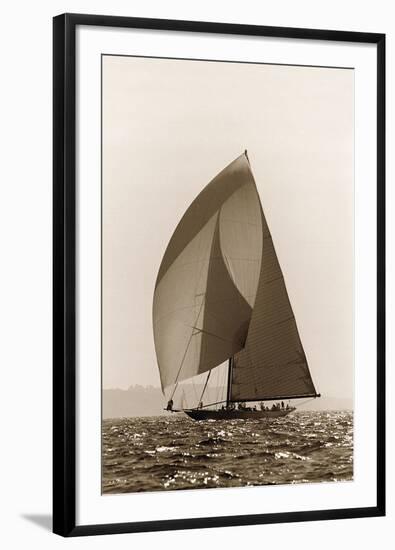 Cambria to Cowes-Ben Wood-Framed Giclee Print