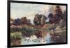 Cambridge, Botanic Gdns-William Matthison-Framed Art Print