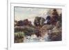 Cambridge, Botanic Gdns-William Matthison-Framed Art Print