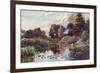 Cambridge, Botanic Gdns-William Matthison-Framed Art Print