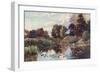 Cambridge, Botanic Gdns-William Matthison-Framed Art Print