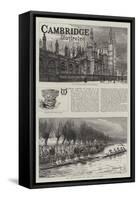 Cambridge Illustrated-Sydney Prior Hall-Framed Stretched Canvas