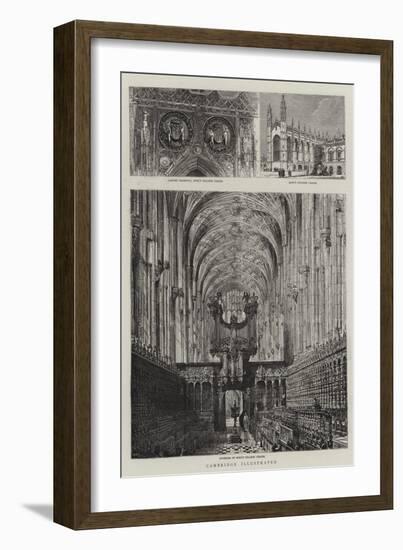 Cambridge Illustrated-Henry William Brewer-Framed Giclee Print