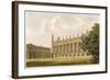 Cambridge: King's College from "History of Cambridge", Vol.1-null-Framed Giclee Print