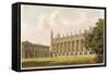 Cambridge: King's College from "History of Cambridge", Vol.1-null-Framed Stretched Canvas