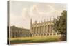 Cambridge: King's College from "History of Cambridge", Vol.1-null-Stretched Canvas