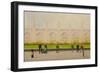 Cambridge Lunch (Oil on Paper)-Chris Ross Williamson-Framed Giclee Print