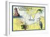 Cambridge, Maryland - Nautical Chart-Lantern Press-Framed Art Print