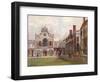 Cambridge: Peterhouse College First Court-null-Framed Photographic Print