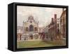 Cambridge: Peterhouse College First Court-null-Framed Stretched Canvas