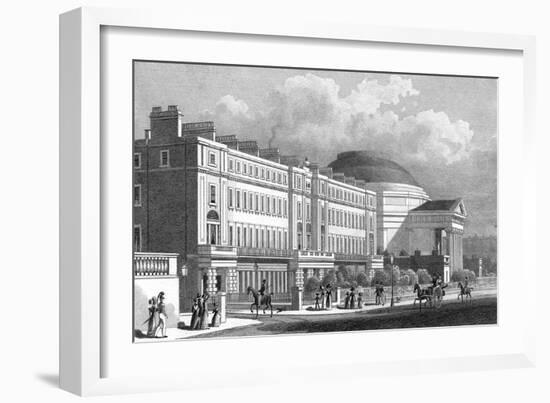 Cambridge Terrace-Thomas H Shepherd-Framed Art Print