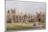 Cambridge: Trinity College the Great Court-null-Mounted Art Print